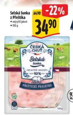 Albert Selská šunka z Přeštíka nabídka