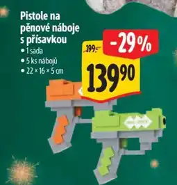 Albert Pistole na pěnové náboje s přísavkou nabídka