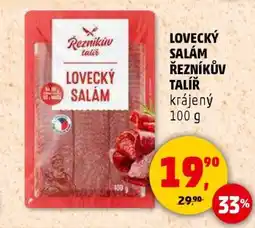 Penny Market LOVECKÝ SALÁM ŘEZNÍKŮV TALÍŘ nabídka
