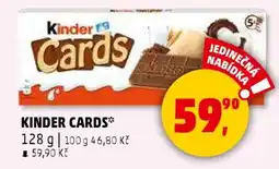 Penny Market KINDER CARDS nabídka