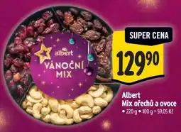 Albert Albert Mix ořechů a ovoce nabídka