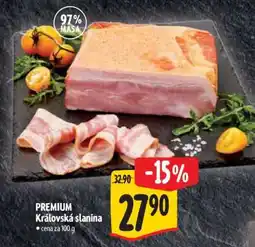 Albert PREMIUM Královská slanina nabídka