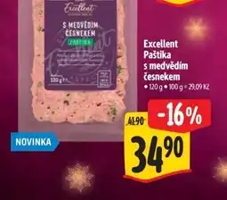 Albert Excellent Paštika s medvědím česnekem nabídka