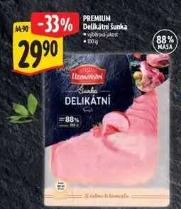 Albert Premium Delikátní šunka nabídka