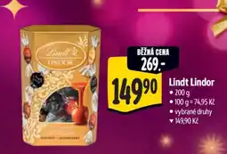 Albert Lindt Lindor nabídka