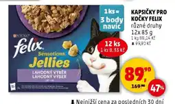 Penny Market KAPSIČKY PRO KOČKY FELIX nabídka