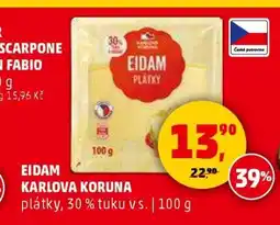 Penny Market EIDAM KARLOVA KORUNA nabídka