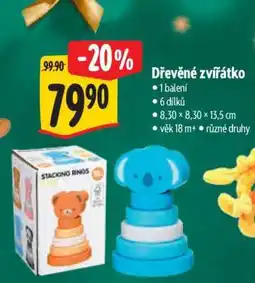 Albert Dřevěné zvířátko nabídka