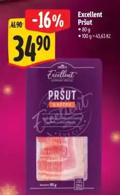 Albert Excellent Pršut nabídka