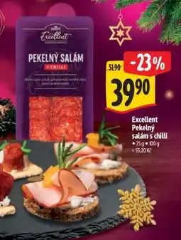Albert Excellent Pekelný salám s chilli nabídka
