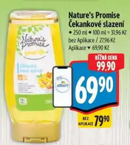 Albert Nature’s Promise Čekankové slazení nabídka