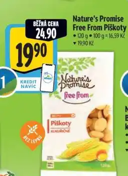 Albert Nature’s Promise Free from Piškoty nabídka