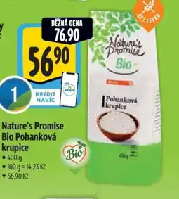 Albert Nature’s Promise Bio Pohanková krupice nabídka