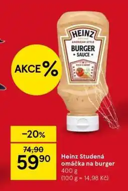 Tesco Heinz Studená omáčka na burger nabídka