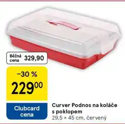 Tesco Curver Podnos na koláče s poklopem nabídka