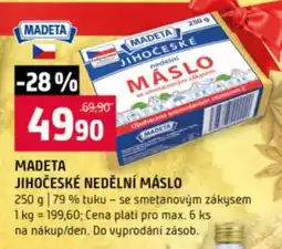 Terno MADETA JIHOČESKÉ NEDĚLNÍ MÁSLO nabídka