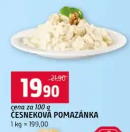 Terno Česneková pomazánka nabídka