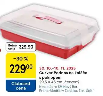 Tesco Curver Podnos na koláče s poklopem nabídka