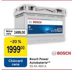 Tesco Bosch Power Autobaterie nabídka