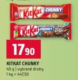 Terno KITKAT CHUNKY nabídka