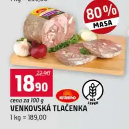 Terno Venkovská tlačenka nabídka