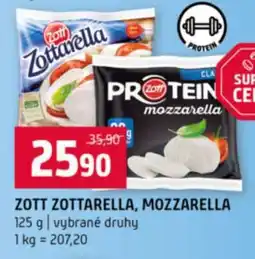 Terno ZOTT ZOTTARELLA, MOZZARELLA nabídka