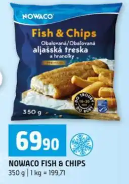 Terno NOWACO Fish&chips nabídka