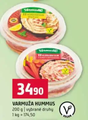 Terno Varmuža Hummus nabídka