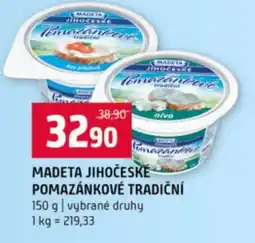 Terno Madeta Jihočeské Pomazánkové tradiční nabídka