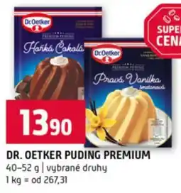 Terno Dr. Oetker Puding premium nabídka