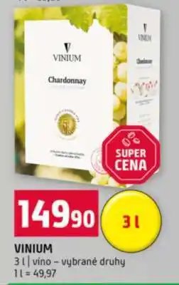 Terno VINIUM nabídka