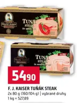 Terno F.J.KAISER Tuňák steak nabídka