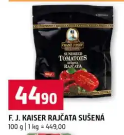 Terno F. J. KAISER RAJČATA SUŠENÁ nabídka