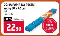 Terno DOMA PAPÍR NA PEČENÍ nabídka