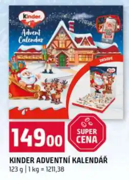 Terno KINDER ADVENTNÍ KALENDÁŘ nabídka