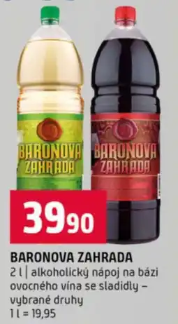 Terno Baronova zahrada nabídka