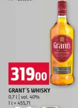 Terno GRANT’S Whisky nabídka