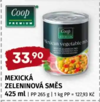 Terno MEXICKÁ ZELENINOVÁ SMĚS nabídka