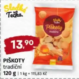Terno Piškoty Tradiční nabídka