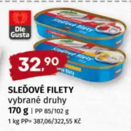 Terno Sleďové filety nabídka