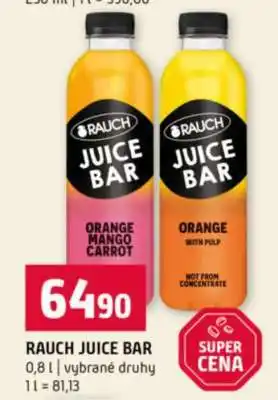 Terno Rauch Juice Bar nabídka