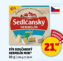 Penny Market Sýr sedlčanský hermelín nabídka