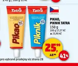 Penny Market Tatra piknik nabídka