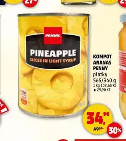 Penny Market Kompot ananas nabídka