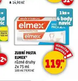 Penny Market Elmex zubní pasta nabídka
