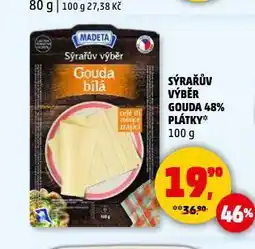 Penny Market Sýrařův výběr gouda 48% nabídka