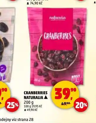 Penny Market Cranberries nabídka