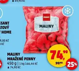 Penny Market Maliny mražené nabídka