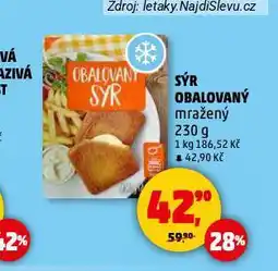 Penny Market Obalovaný sýr nabídka