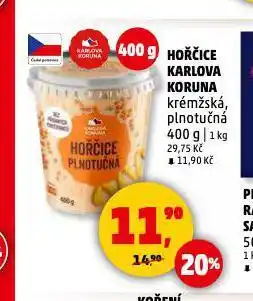 Penny Market Hořčice nabídka